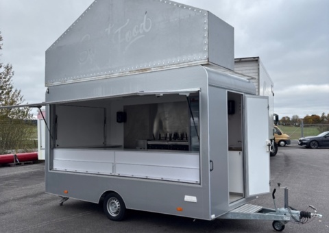 Matvagn med restaurangutrustning - Tomplan -2022