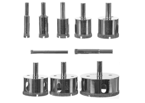 Diamanthålsågar – set med 10 Bigstren 21641