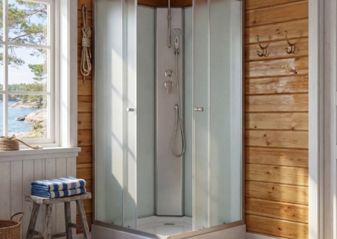 Duschkabin Nordamist Aether 80x80x205 cm
