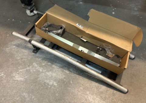 Ladder for mounting on van door