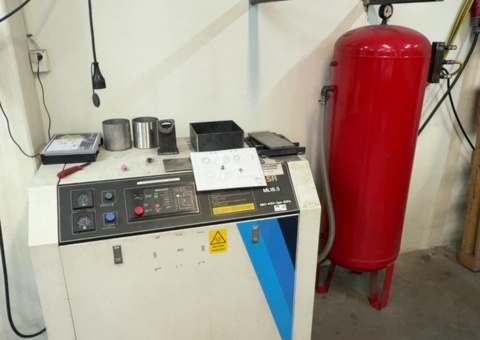 Compressor with pressure tank - Ingersoll Rand ML18.5