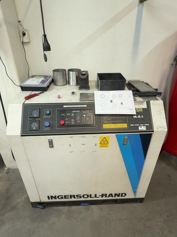 1574893-2 Compressor with pressure tank - Ingersoll Rand ML18.5