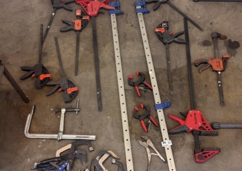 Lot of clamps – 24 pcs