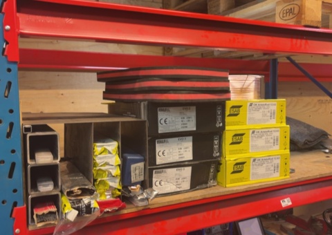 Lot of welding material - ESAB, Italfil