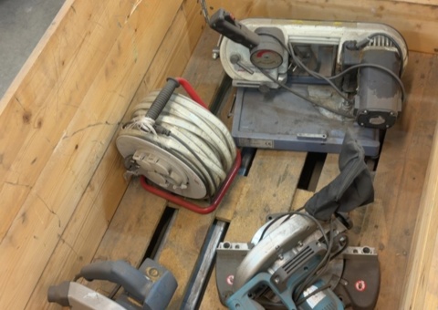 Power tools and cable reel - Runsven, Biltema, Amiga