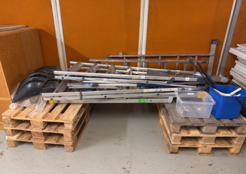 Ladders 4 pcs - Zarges, Wibe and others.