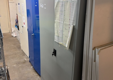 Sheet metal cabinets 3 pcs