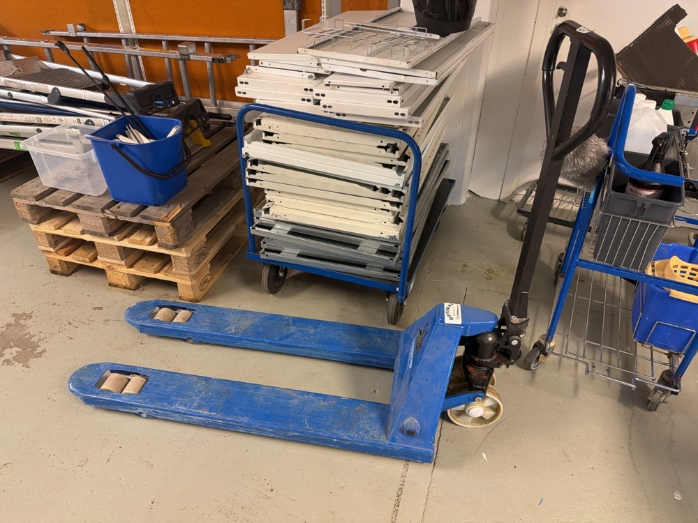 1594725-1 Transport trolley and pallet truck