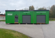 1598720 Moduler för biltvätt/rekond ca. 88.56 m2