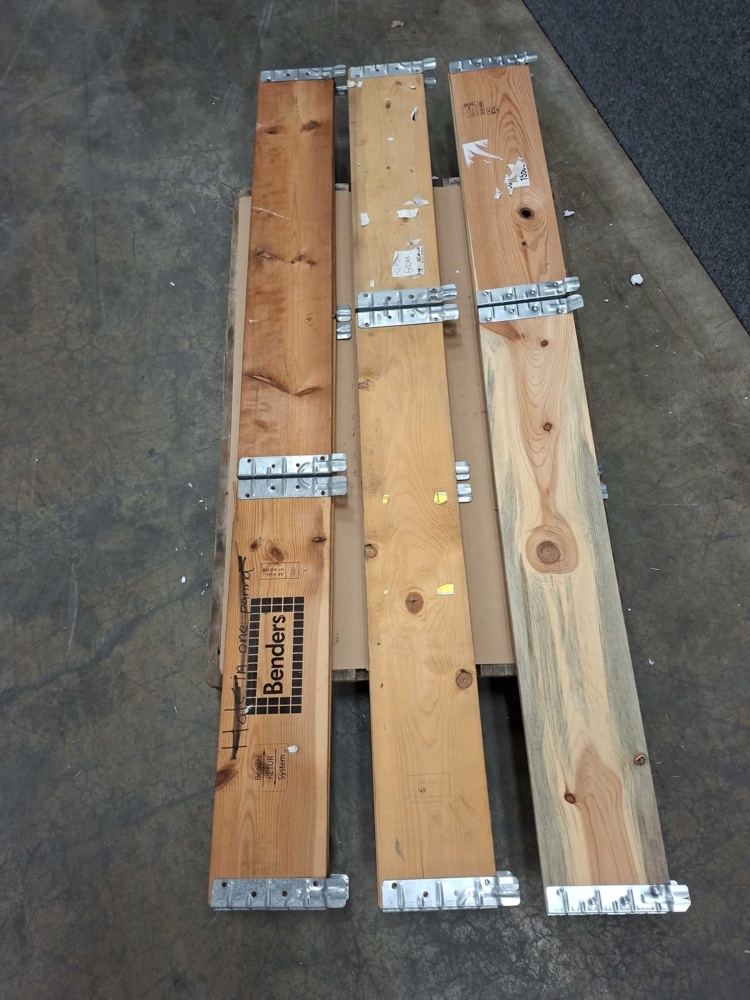 1598825-2 18 pcs Pallet collars for EUR pallet 800x1200 mm