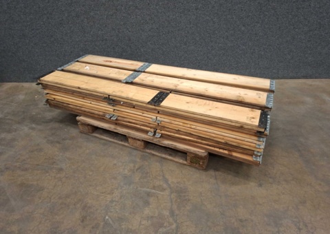 18 pcs Pallet collars for EUR pallet 800x1200 mm