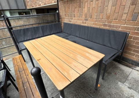 4 loungeset – HAFJELL Lounge Set Black