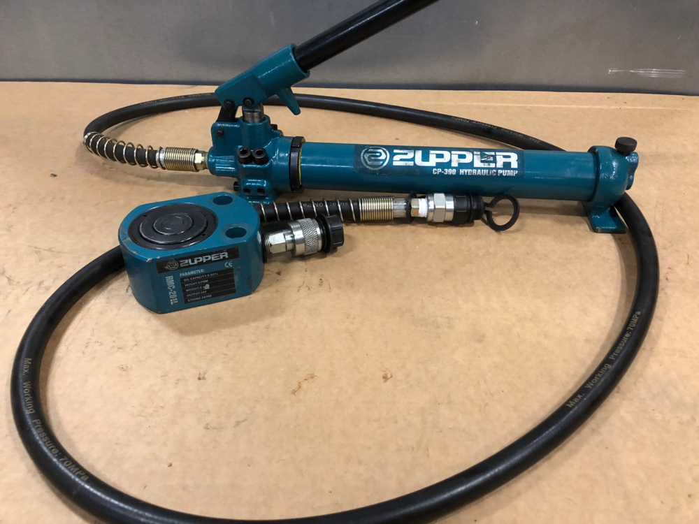 1592860-1 Hydarulisk handpump & Cylinder 20 Ton