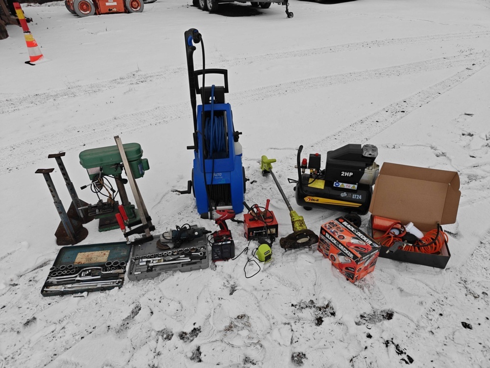 1484617-1 High-pressure washer, compressor and hand tools