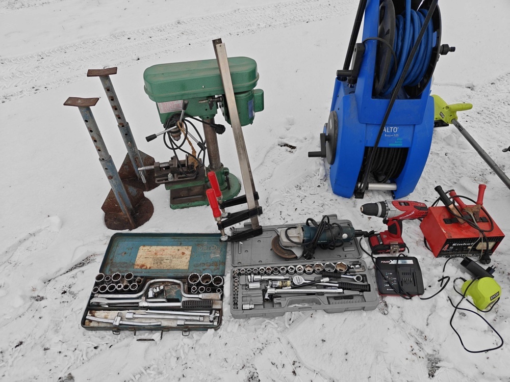 1484617-2 High-pressure washer, compressor and hand tools