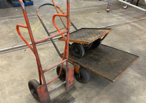 Transportkärror 3 st