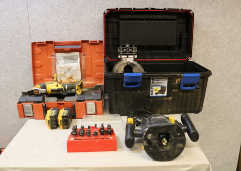 Overhead router & "broken" multi-machine
