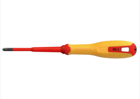 10 pcs VDE Phillips Screwdrivers Hultafors 445515 PH 1x100mm
