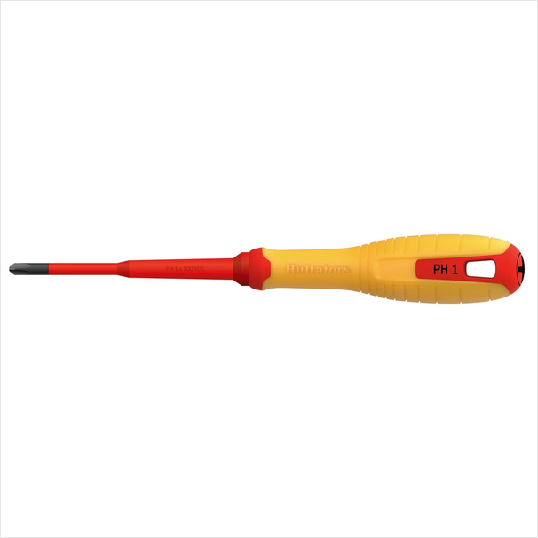 1599018-1 10 pcs VDE Phillips Screwdrivers Hultafors 445515 PH 1x100mm