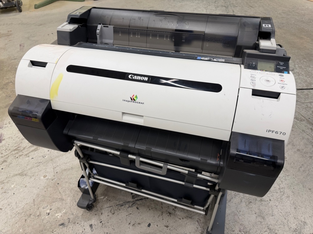 1524799-1 Storformatsskrivare / Plotter med stativ - Canon imagePROGRAF iPF670