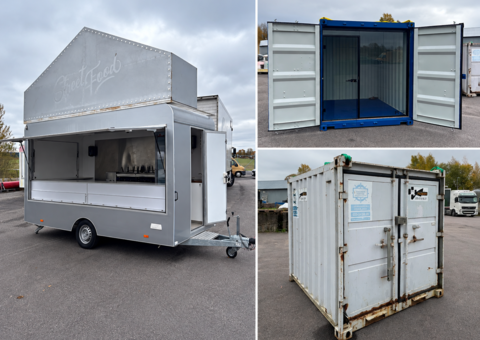 Avyttring matvagn och containrar
