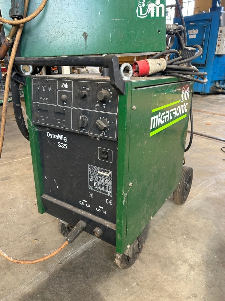1598407-2 Migatronic DynaMig 335 MIG/MAG-svets med trådmatare, 335 A