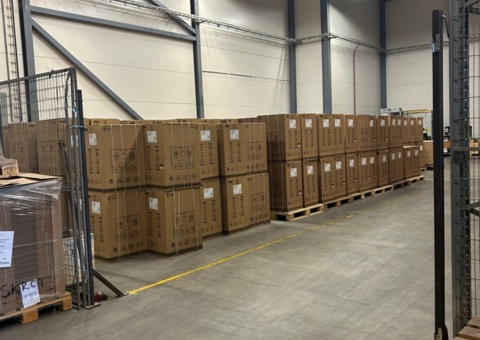 Large batch of refrigerators approx. 530 pcs - Ecotronic LB102W2