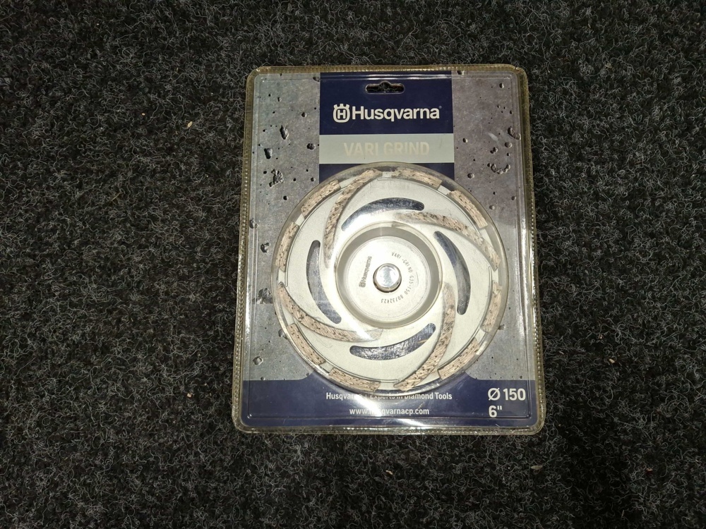 1599527-2 Diamantslipskål Husqvarna 150mm betong