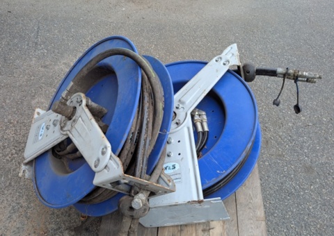 Hydrauliska slangvindor 2 st - Winkler & Sundberg