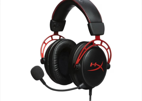 Gaming headset HyperX Cloud Alpha (black/red)