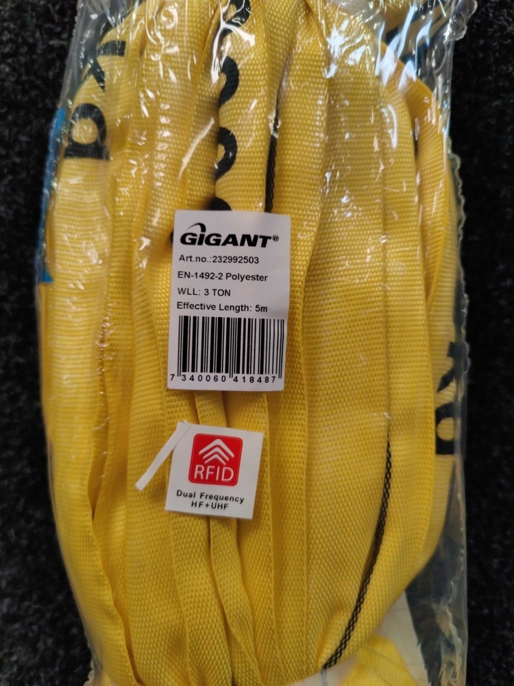 1599242-2 4 st Rundsling/Stroppar Gigant 3 ton 5m