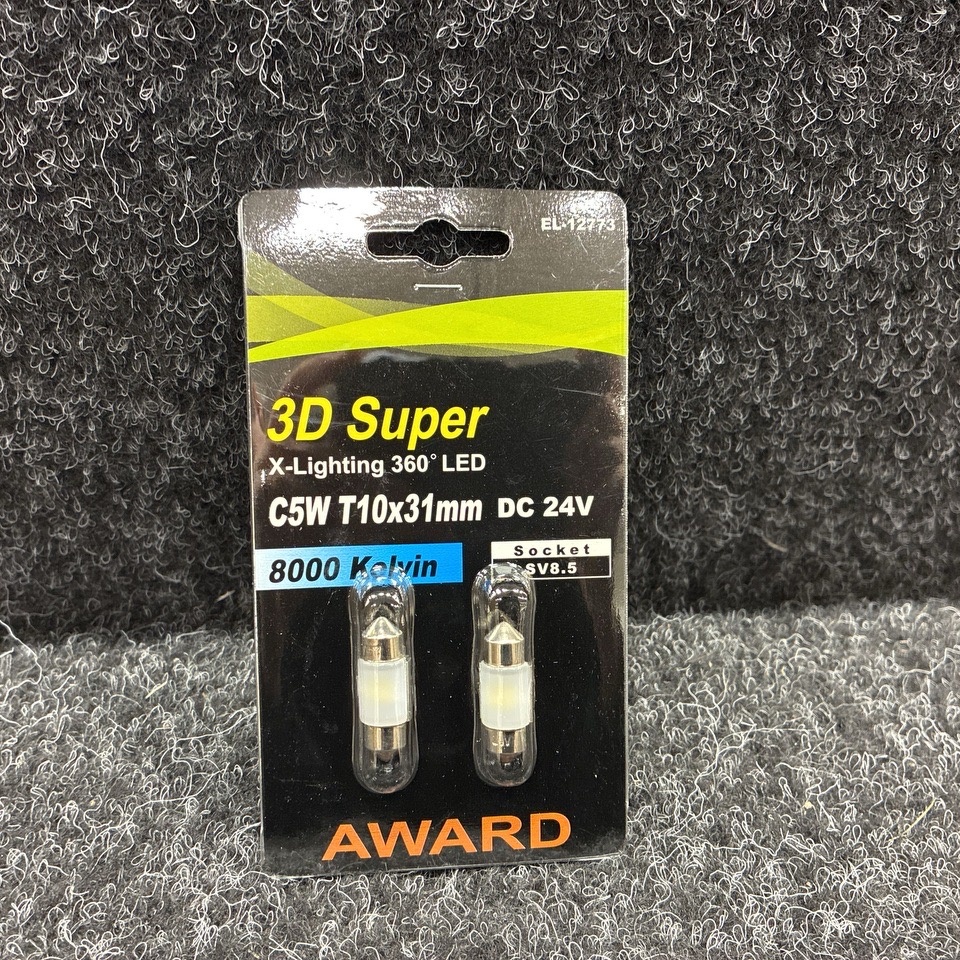 1599541-1 Ca 100 st 2-pack LED-lampor Award 3D Super X-Lighting 360° LED