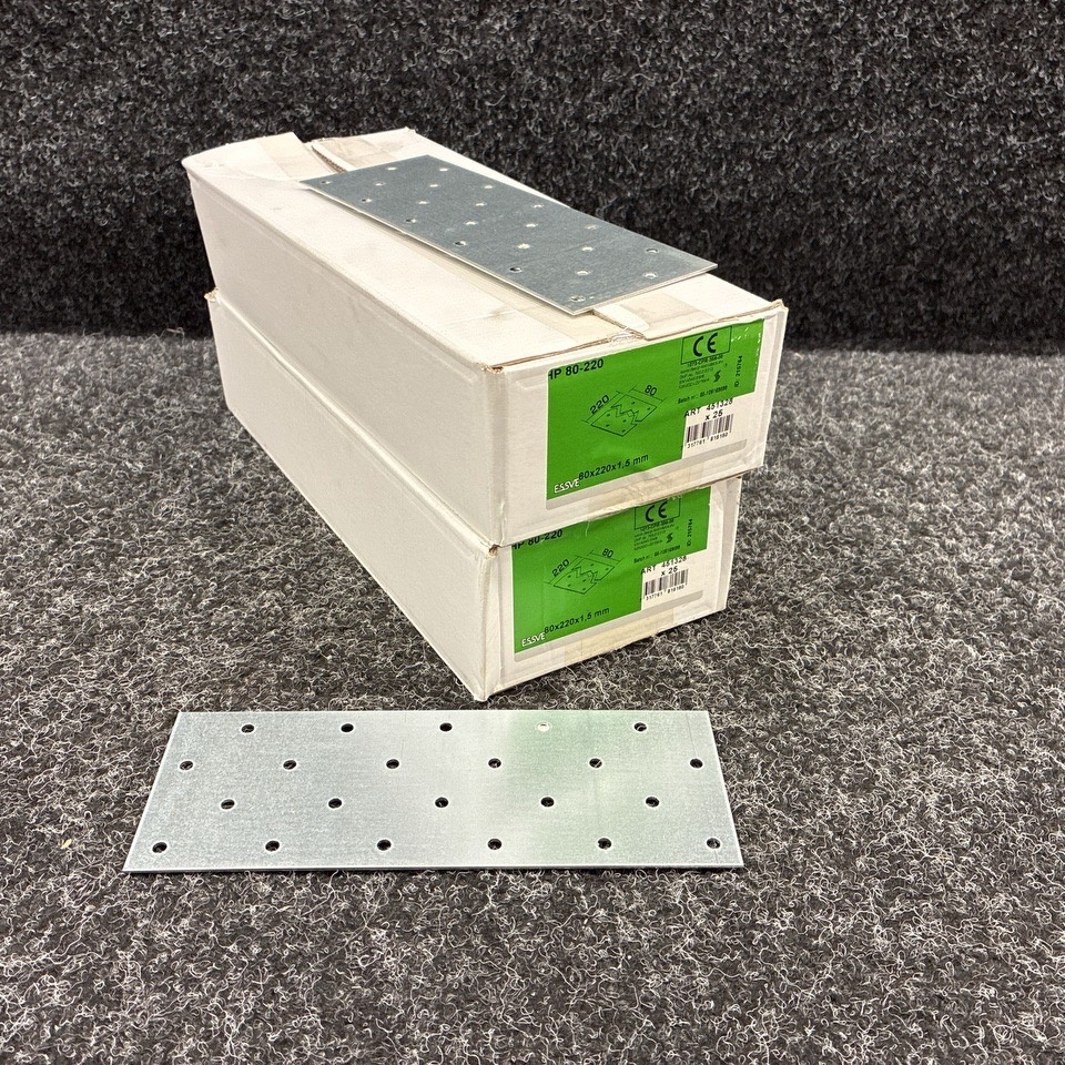 1599612-1 Ca 58 st Hålplattor 80x220x1.5mm, Essve