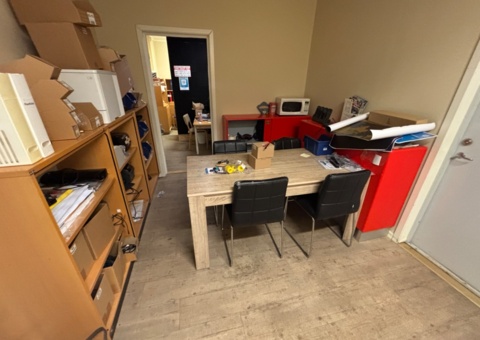 Collection of older office furniture