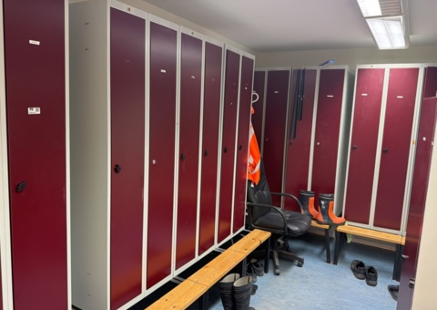 Changing room cabinets 9 pcs - AJ