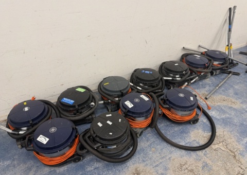 Vacuum cleaners 11 pcs - Nilfisk