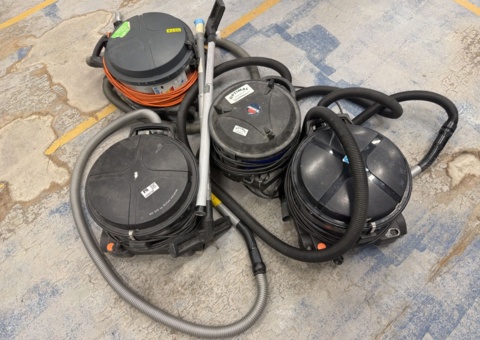 Vacuum cleaners 4 pcs - Electrolux, Nilfisk and others.