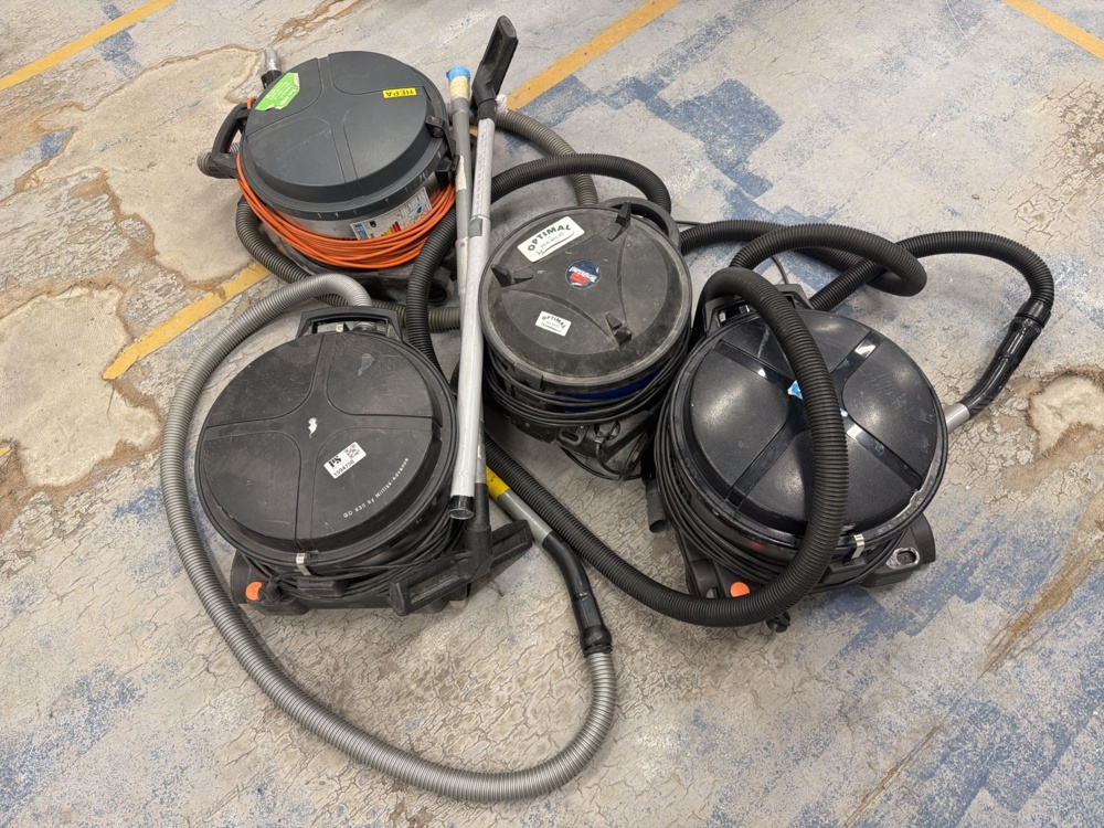 1594750-1 Vacuum cleaners 4 pcs - Electrolux, Nilfisk and others.
