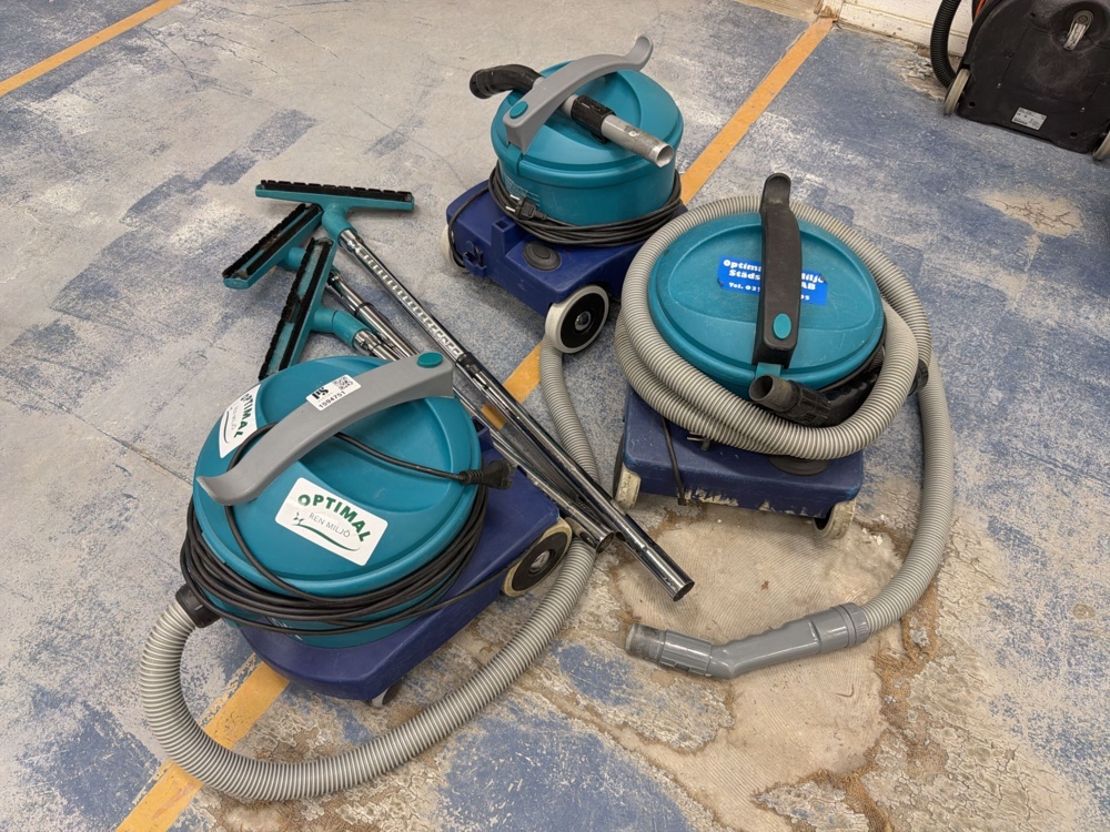 1594751-1 Vacuum cleaners 3 pcs - Wetrok