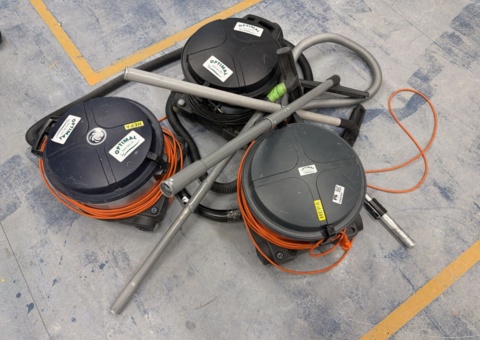 Vacuum cleaners 3 pcs - Nilfisk