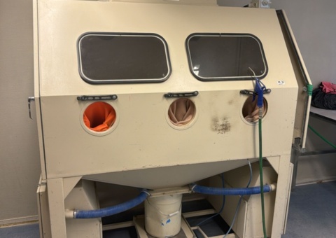 Blasting cabinet - ILB-Maskiner Development AB ILB 500R