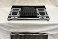 1588701 DJ-Bänk Pioneer 2 x CDJ100S + 1 x DJM 500 Mixer