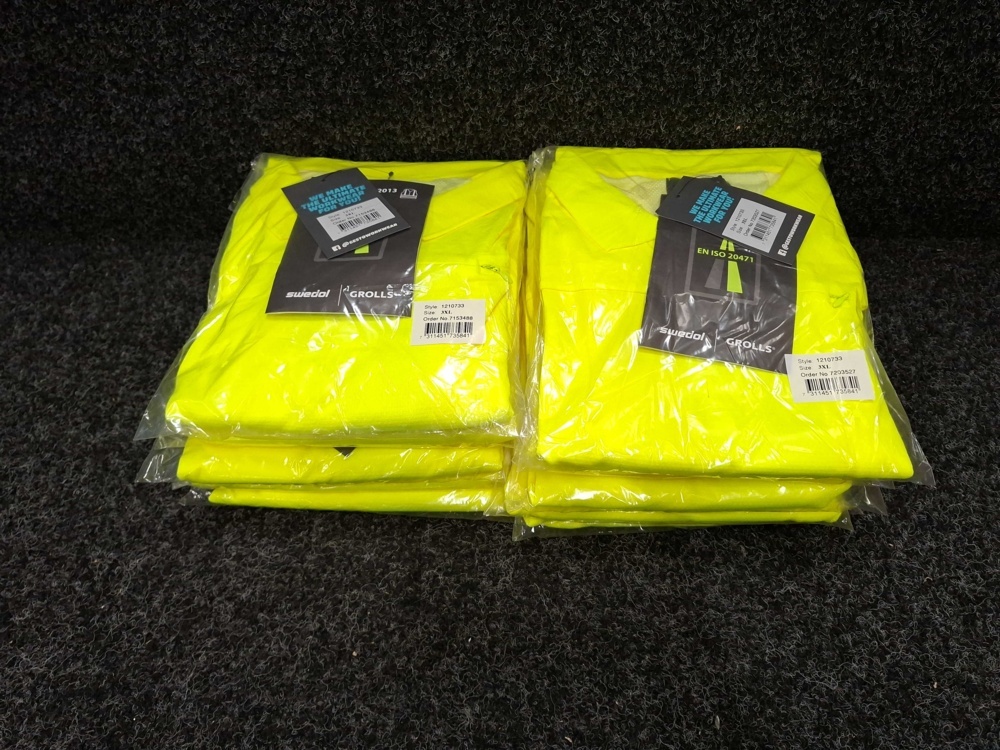 1599100-2 10 st Pikétröjor Gesto Function Mesh Klass 3, Strl 3XL