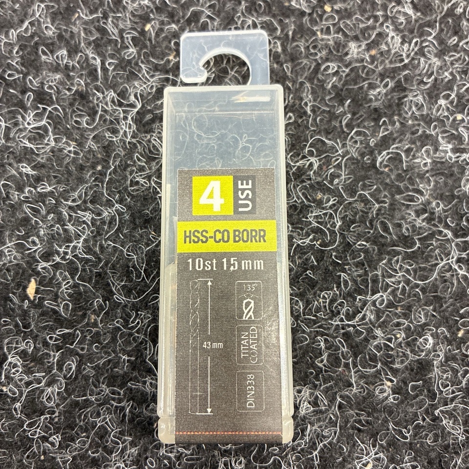 1599622-2 Ca 300 st Borr 4-USE 1.5mm HSS-CO