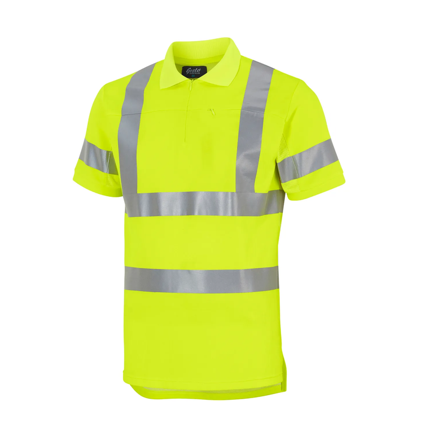 1599120-1 10 st Pikétröjor Gesto Function Mesh Klass 3, Strl 2XL