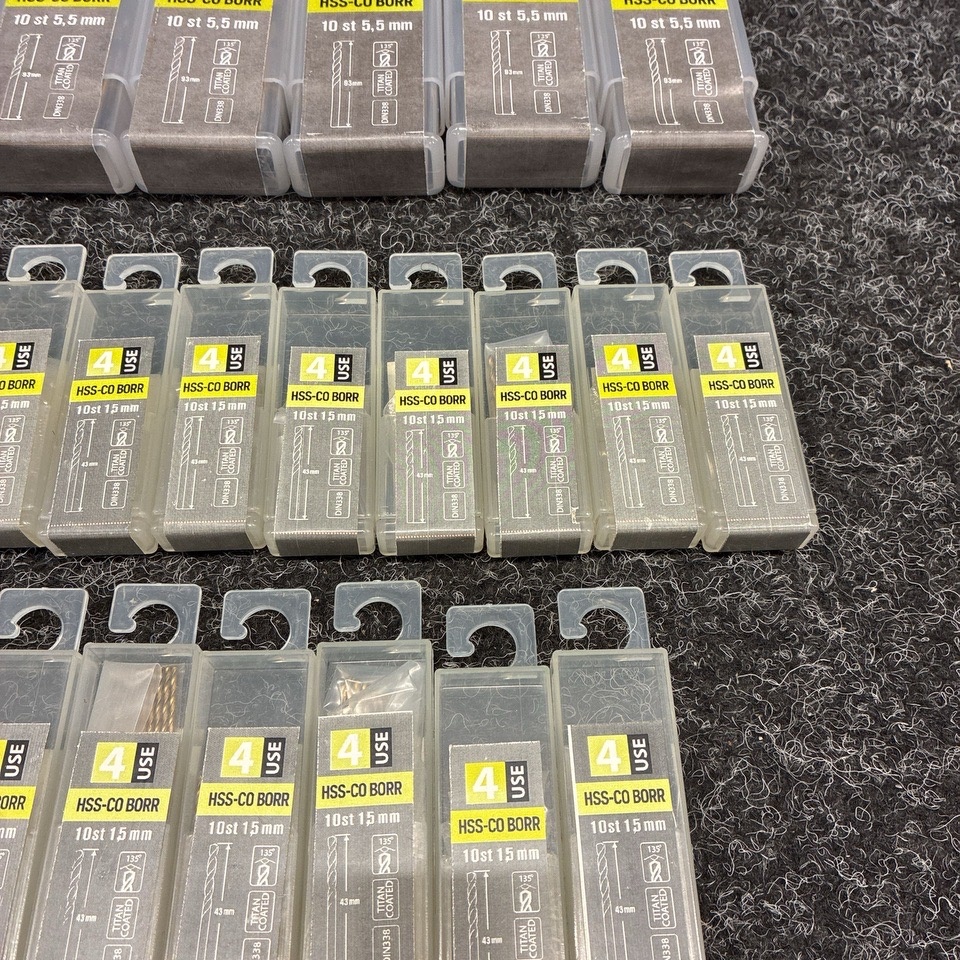 1599657-2 70 st Borr 5.5mm & 210 st Borr 4-USE HSS-CO