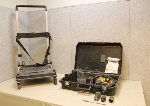 Hammer Drill & Tool Cart DeWalt