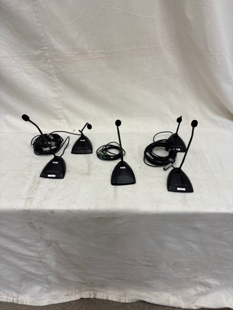 1588708-1 5st SHURE Microflex, MX412D/N m WL185, svanhalsmikrofon