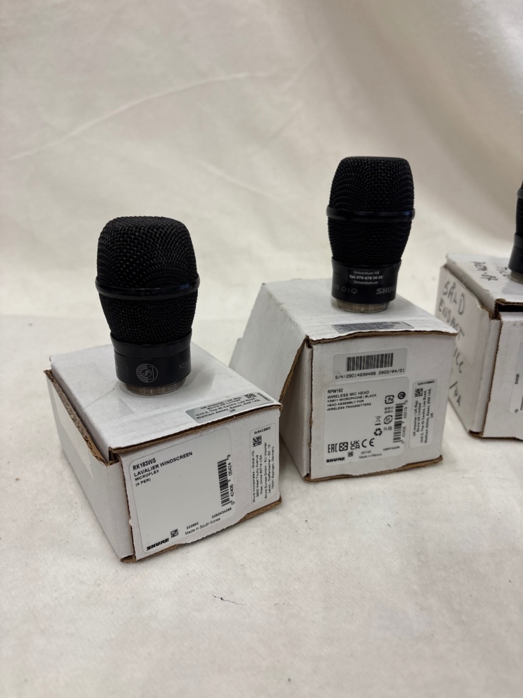 1588710-2 Shure KSM-9 kapslar 5 st + 1 st Shure KSM-11 kapsel