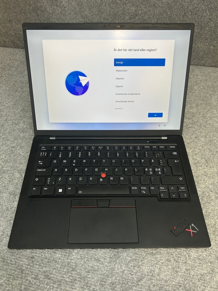 1192991-1 Laptop med tillbehör - Lenovo ThinkPad X1